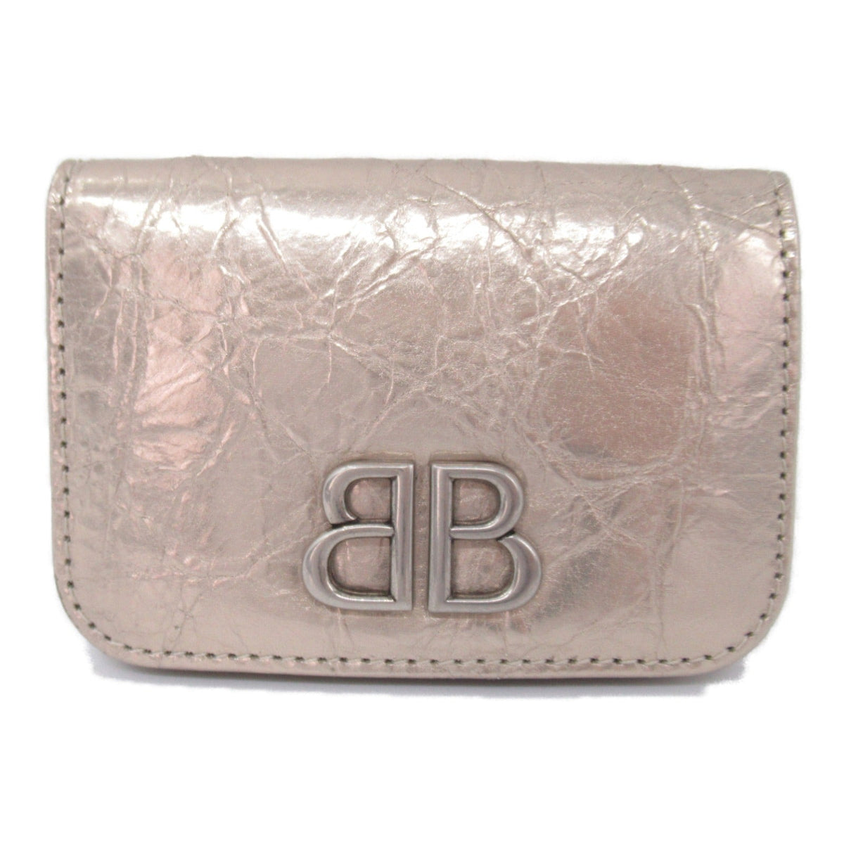 Balenciaga women's wallet Beige luxury designer leather