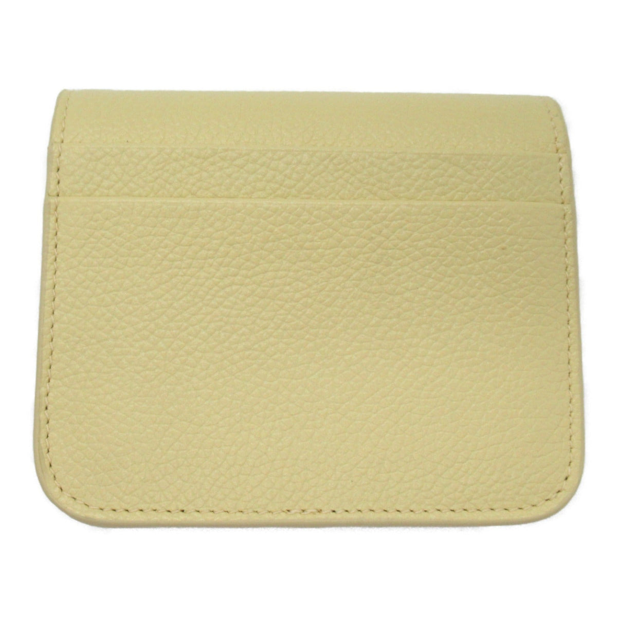 Side view of Balenciaga wallet Yellow premium designer bag