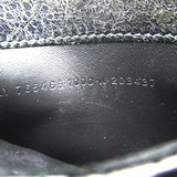 Side view of Balenciaga handbag Black premium designer bag