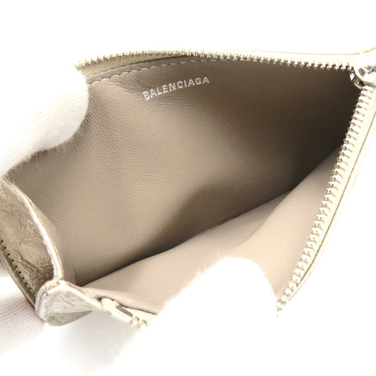 Authentic Balenciaga handbag Beige luxury fashion accessory