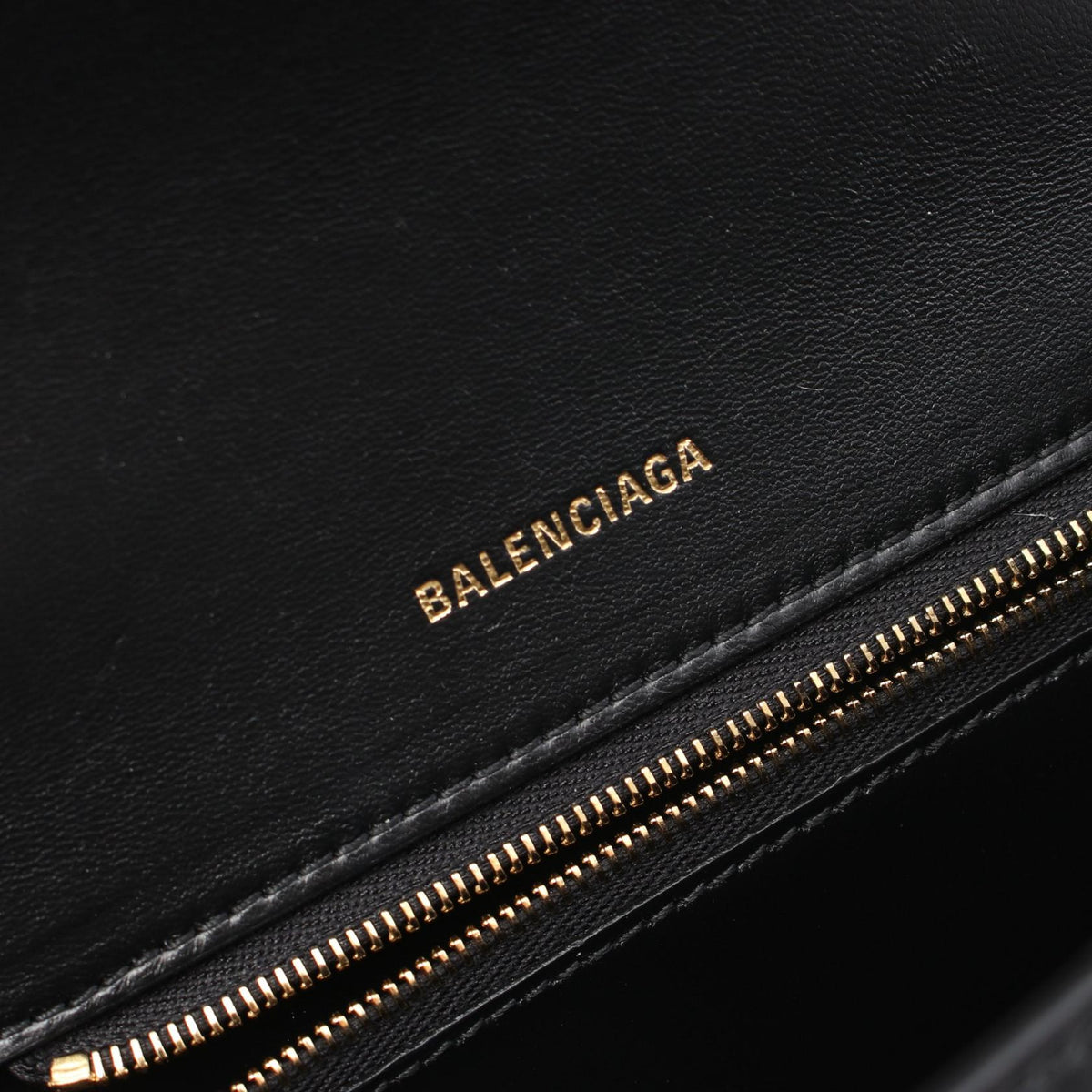 Balenciaga designer handbag leather closeup detail