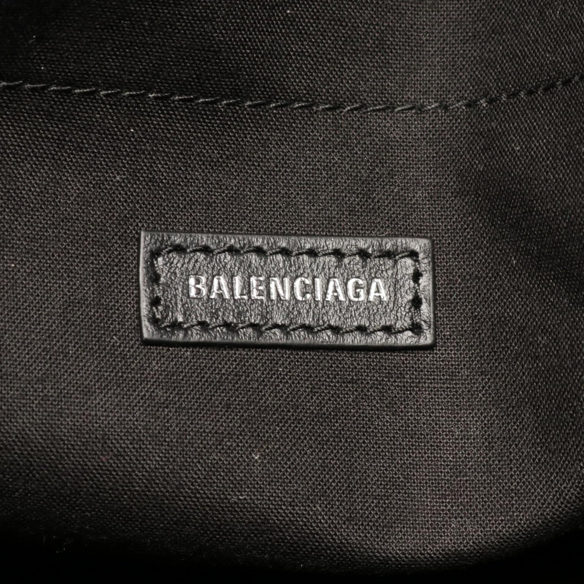 Balenciaga designer shoulder bag leather closeup detail