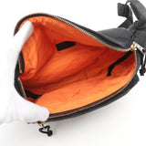 Solombras elegant leather Luxury Bag back view