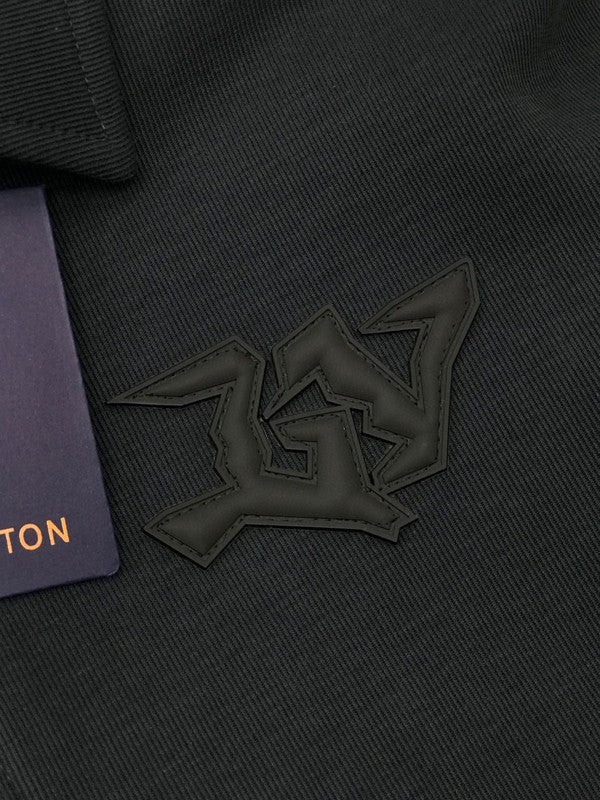Full styled look of Louis Vuitton luxury clothing with tailored silhouette