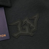 Full styled look of Louis Vuitton luxury clothing with tailored silhouette