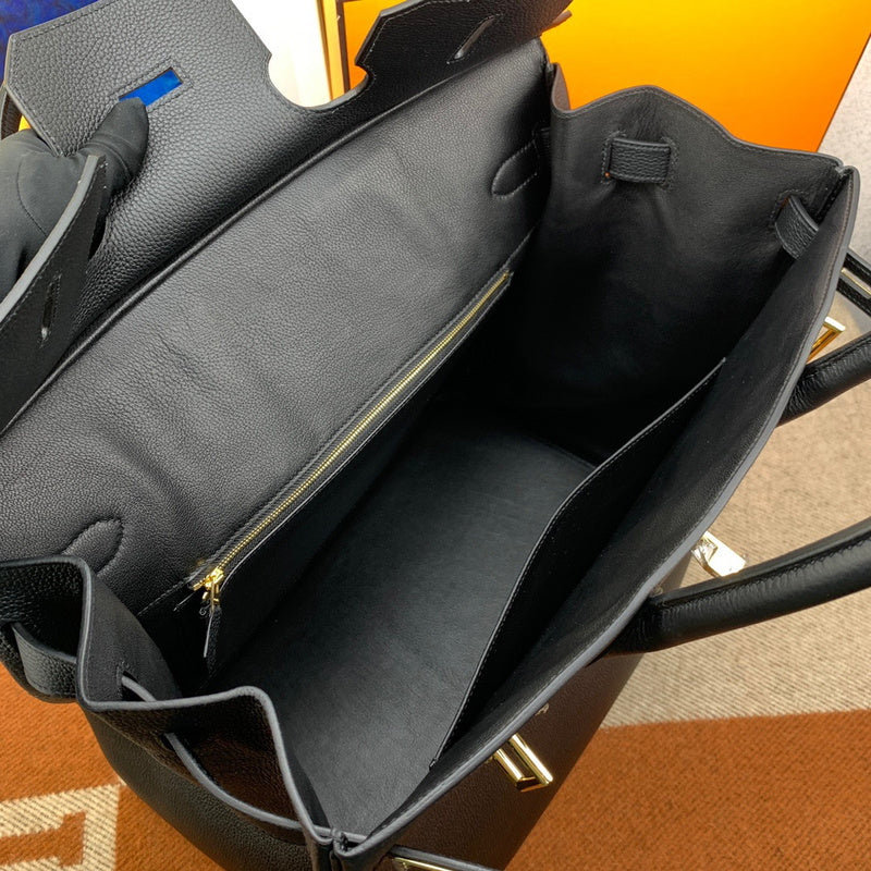 Close-up detail of classic bag design
