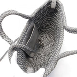 Crismorus elegant leather Luxury Bag back view