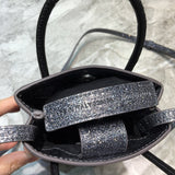 Timeless Premium PU Leather Handbag - Refined Silhouette | Women's Fashion Handbag #1056 - texture close-up (image 9) of designer-inspired handbag