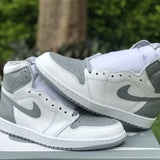 Nike two-tone luxury sneakers view 5 breathable knit upper