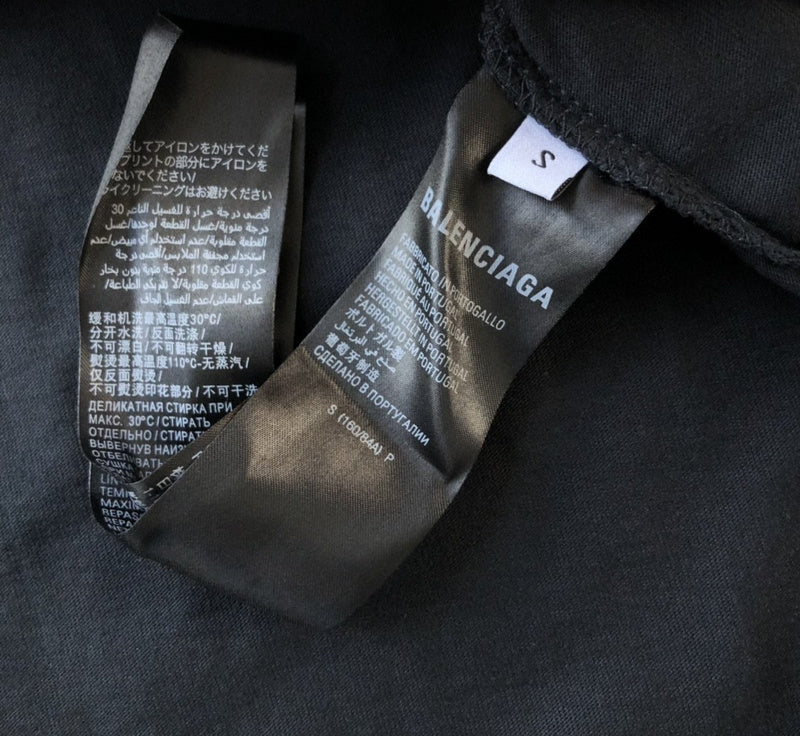 Balenciaga clothing detail view — premium authentic designer style