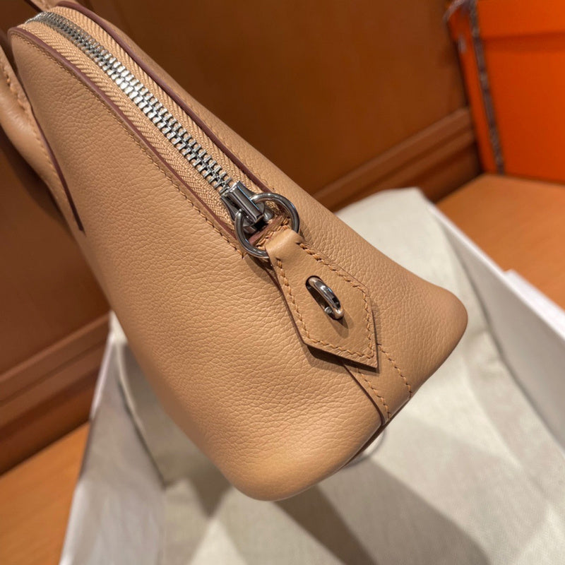 Statement bag shown from front angle