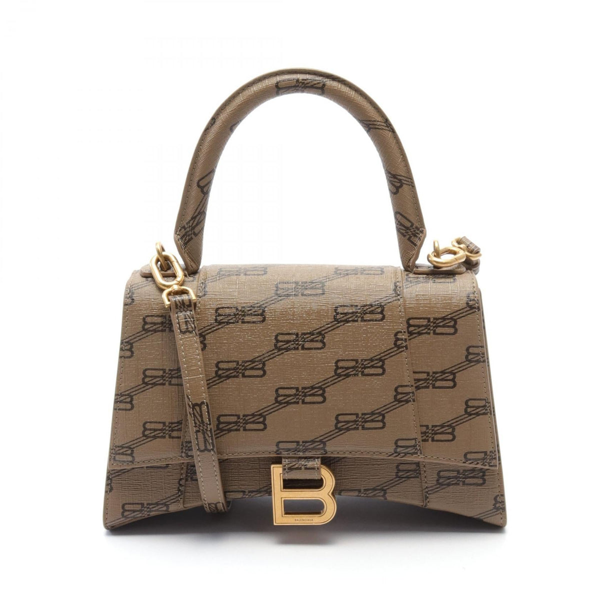 Balenciaga women's handbag Beige luxury designer leather