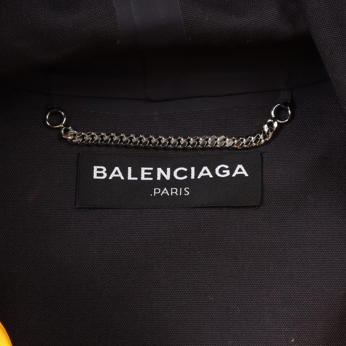 Balenciaga authentic luxury handbag Yellow leather craftsmanship