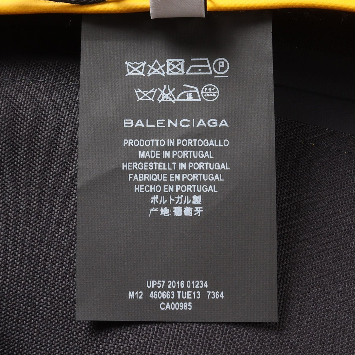 Authentic Balenciaga handbag Yellow luxury fashion accessory