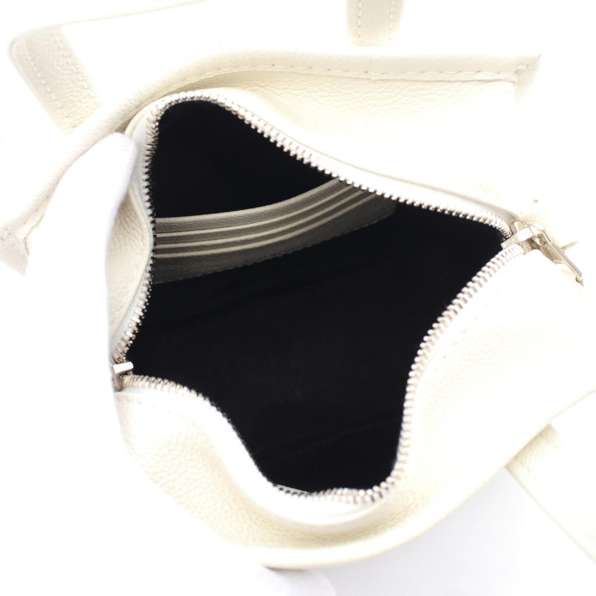 Solbris elegant leather Luxury Bag back view