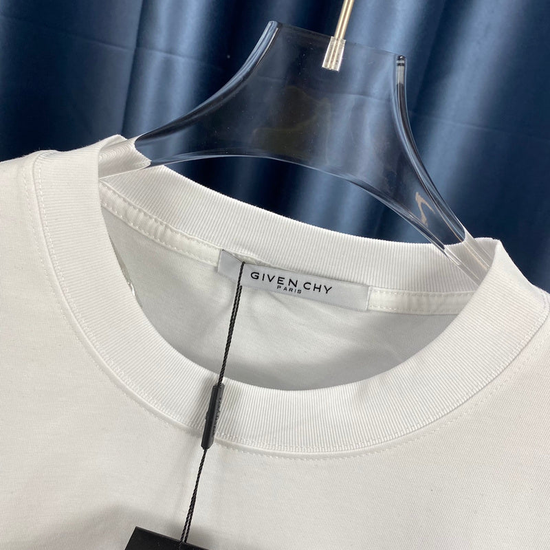 Full styled look of Givenchy luxury clothing with signature branding