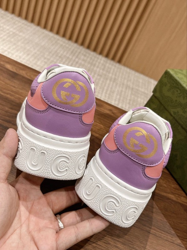 Gucci sneakers detailed view showing premium designer craftsmanship