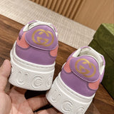Gucci sneakers detailed view showing premium designer craftsmanship