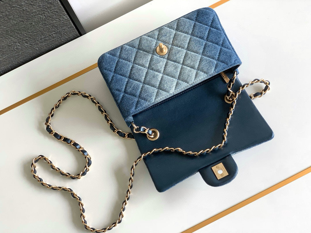 Chanel Classic Flap Denim Bag – luxury designer bag at Bellvora