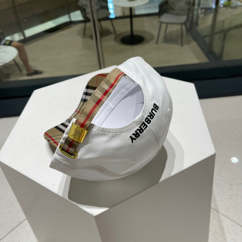 Lifestyle view of Burberry unisex cap