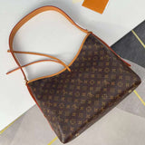 Close-up detail of polished chic women's handbag – women's luxury handbag