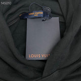 Front view of Louis Vuitton luxury clothing with contemporary cut