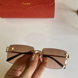 Lifestyle view of Cartier unisex sunglasses