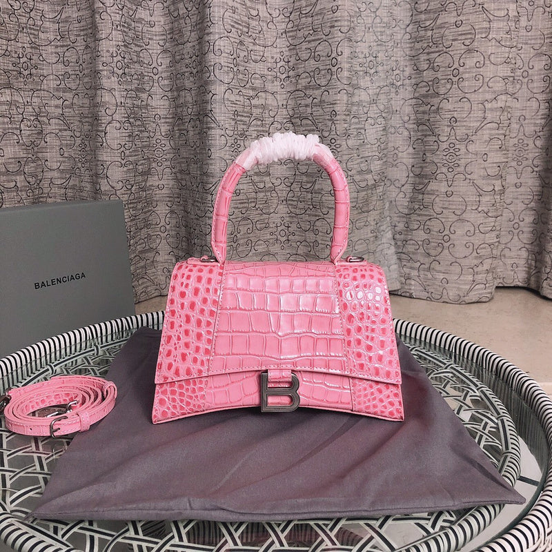 Close-up detail of statement polished women's handbag – women's statement bag