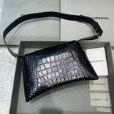Contemporary Faux Leather Handbag - Understated Luxury Look | Women's Statement Accessory #527 - texture close-up (image 9) of designer-inspired handbag