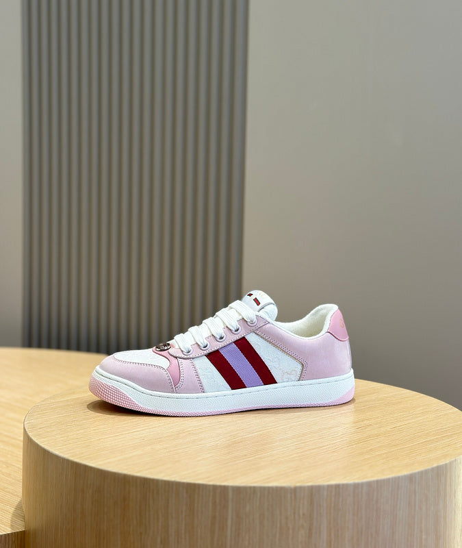 Gucci muted earth tones luxury sneakers view 7 everyday casual design