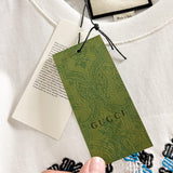 Flat lay presentation of Louis Vuitton cotton t-shirt with relaxed-fit cut