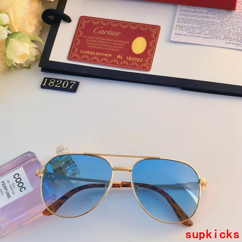 Front view of Cartier unisex sunglasses