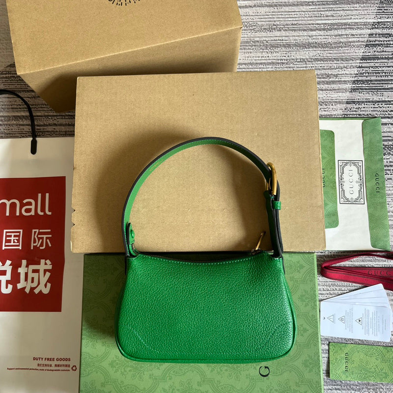 Front view of classic premium women's handbag – women's designer-style accessory