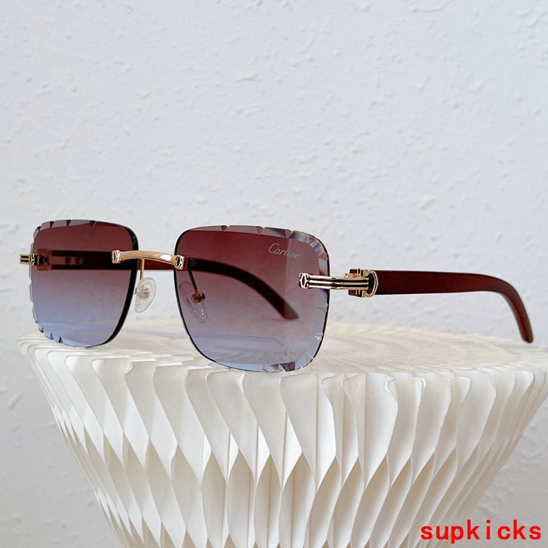 Lifestyle view of Cartier unisex sunglasses