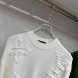 Flat lay presentation of Louis Vuitton luxury clothing with relaxed-fit cut