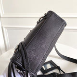 Zivas Charm Modern Minimalist Look Statement Handbag (Signature Shape & Finish) – Interior View