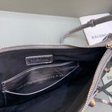 Chic Vegan Leather Handbag - Versatile Everyday Design | Women's Statement Accessory #351 - texture close-up (image 9) of designer-inspired handbag