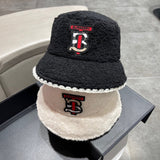 Side view of Burberry unisex cap