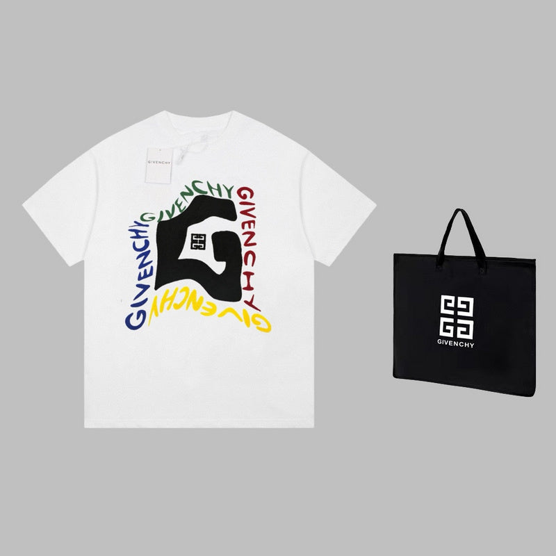 Front view of Givenchy luxury clothing with streetwear-inspired cut