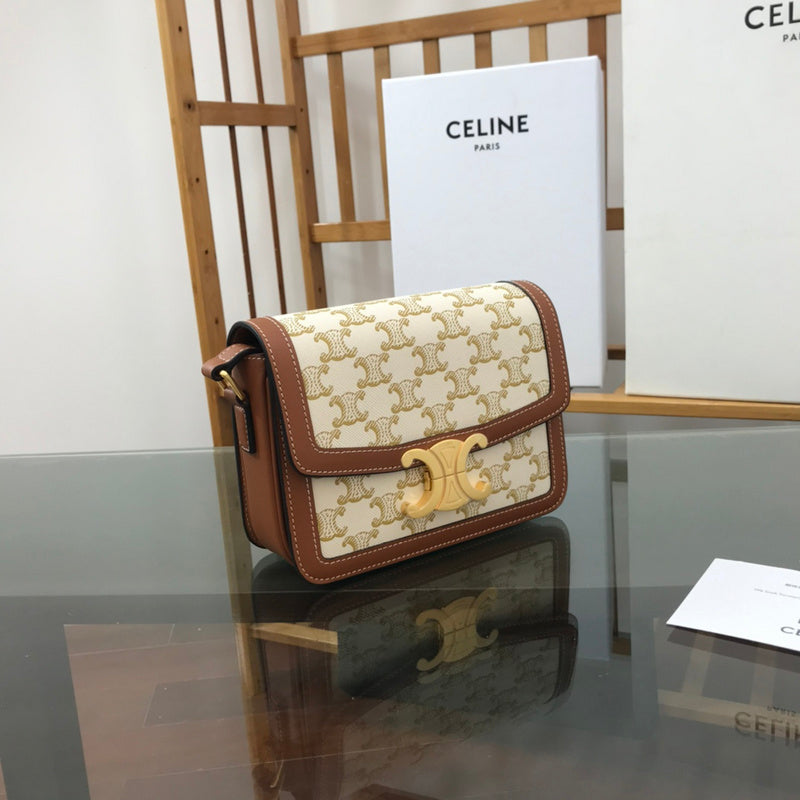 Top view of signature elevated women's handbag – women's designer-style accessory
