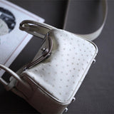  Tailored shopper bag carried on shoulder