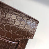 Sophisticated bag shown from front angle