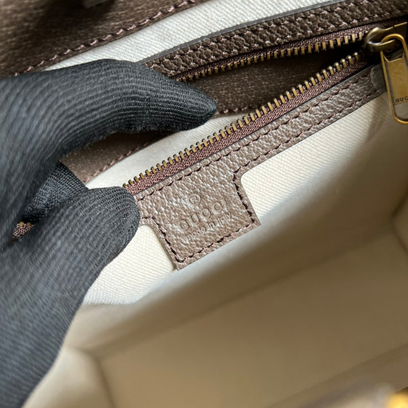 Close-up detail of classic bag design