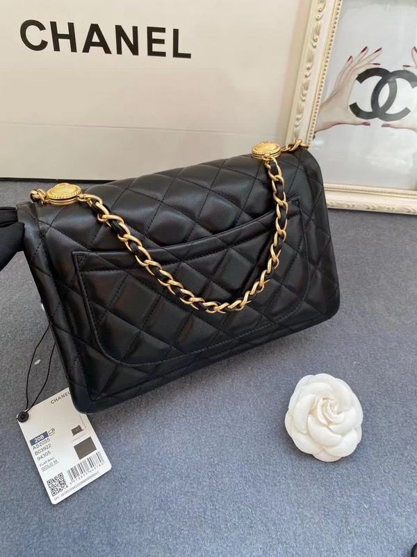 Zivas Charm Polished Finish Fashion Handbag (Signature Shape & Finish) – Detail View