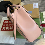 Handle and strap detail of modern everyday-luxe women's handbag – women's luxury accessory