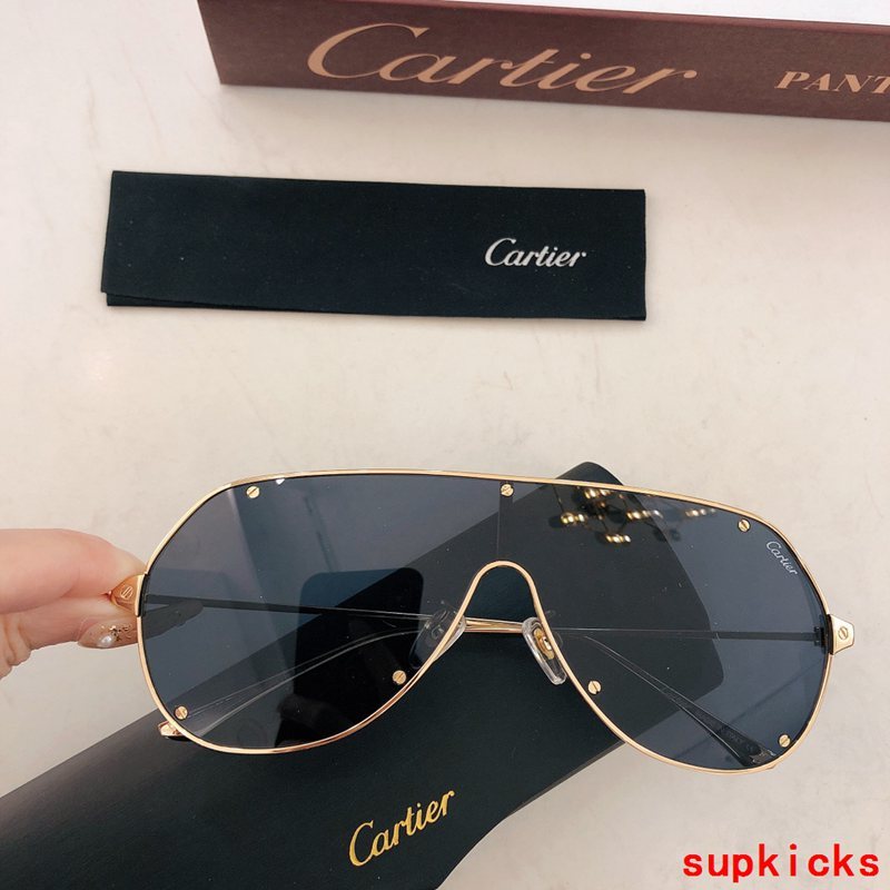 Front view of Cartier unisex sunglasses