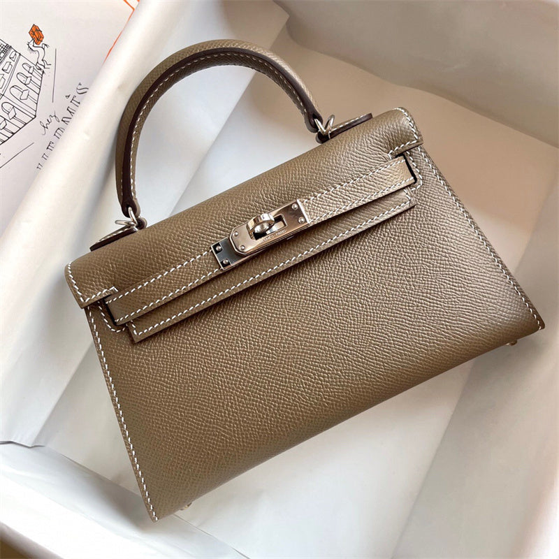 Elegant bag shown from front angle