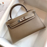 Elegant bag shown from front angle