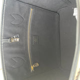 Back view of structured modern women's handbag – women's premium purse