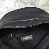 Sleek Vegan Leather Handbag - Modern Structured Build | Women's Fashion Handbag #153 - close-up detail shot (image 3) of designer-inspired handbag